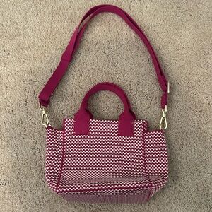 Rothy’s Mini Handbag in Berry Weave